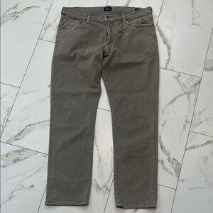 Citizens Of Humanity Men's Grey- Tan Straight Jeans